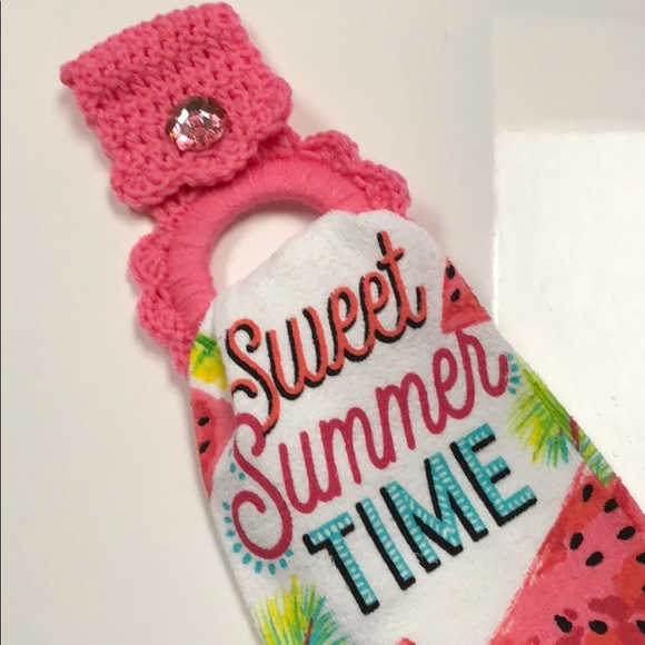 Watermelon kitchen towel & oven towel hanger - Picture 5 of 8